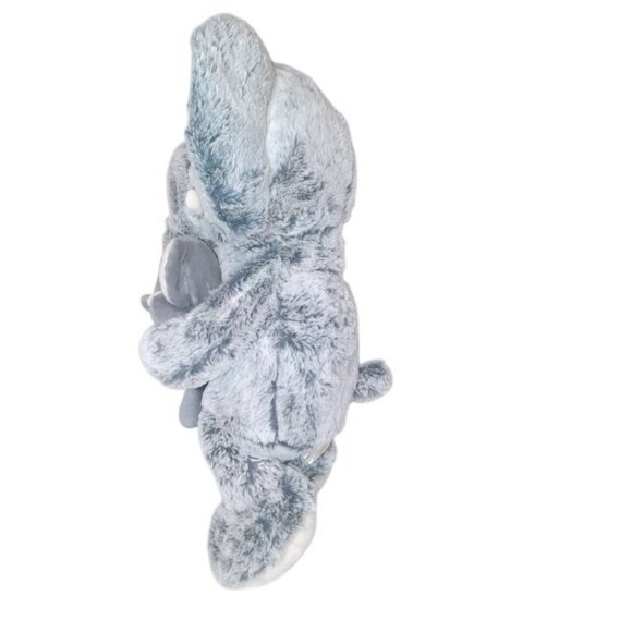 2018 ANIMAL ADVENTURE ELEPHANT MOM & BABY PLUSH STUFFED TOY 16" & 7" - Picture 6 of 7